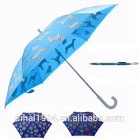 2015 full panels color changing kids umbrella