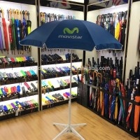 Professional advertising promotional windproof custom made outdoor beach umbrellas wholesale