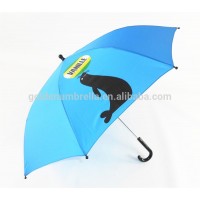 small size more cheap kids umbrella with silk printing children straight umbrella