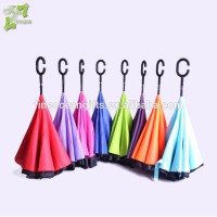 Car window inside out kazbrella folding reverse umbrella